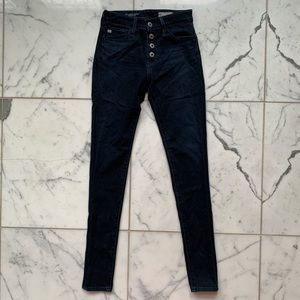AG Adriano Goldschmied Dark Blue Skinny Jeans